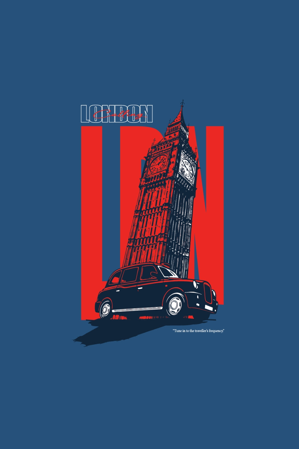 LDN Calling Oversized T-Shirt