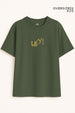 Hey, Let Your Light Grow Oversized Fit Women Tee