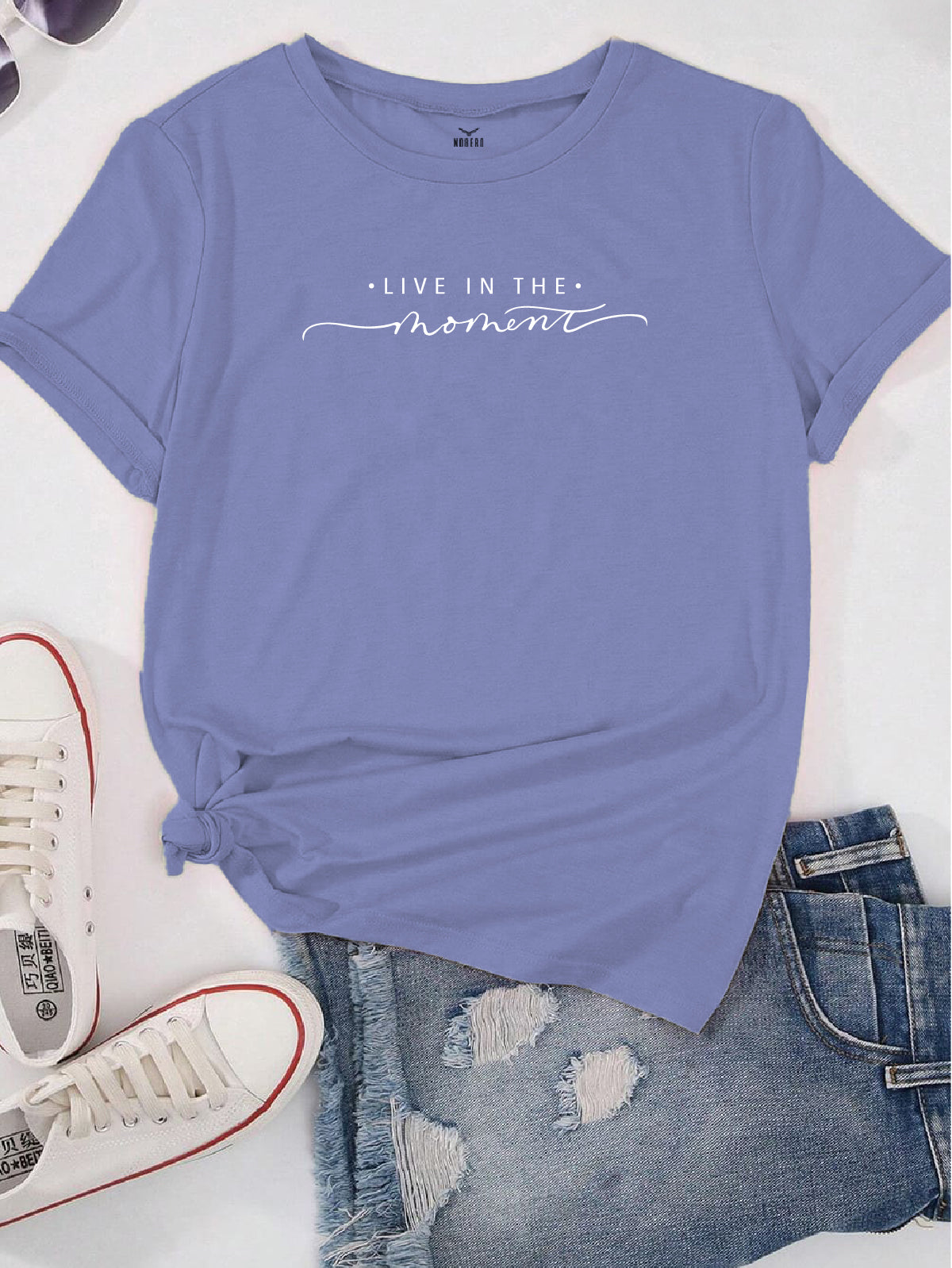 Boyfriend Live in the moment Classic Fit T-Shirt