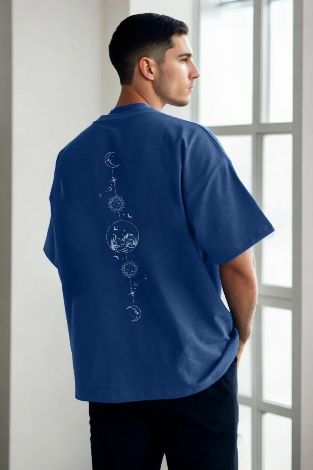 Lunar Echo Oversized T-Shirt