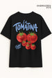 La Tomatina Oversized Fit Women Tee
