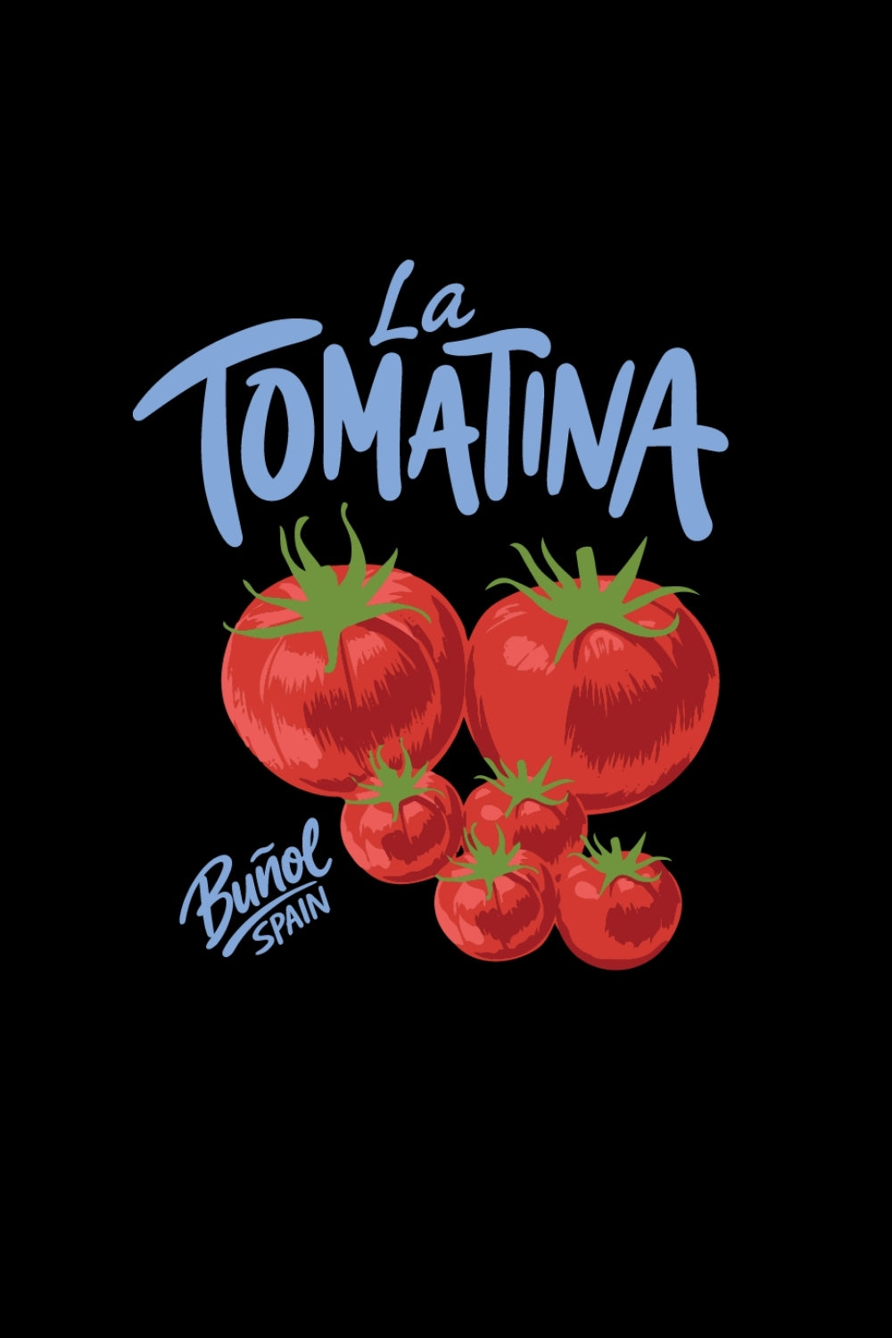 La Tomatina Oversized Fit Women Tee