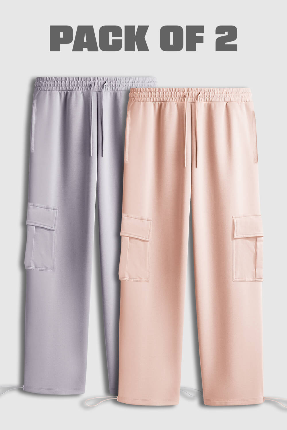 2-Pack Oversized Cargo Joggers