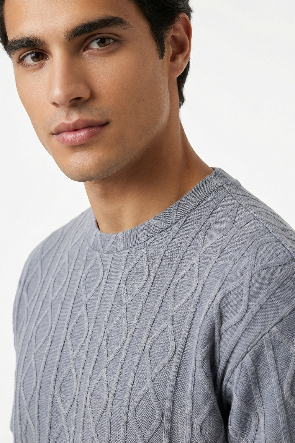 Textured Oversized T-Shirt