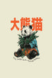 Live,Laugh,Love & Eat Bamboo Oversized T-Shirt