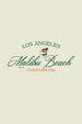 Los Angeles Malibu Beach Coastline Women Classic Fit Tee