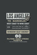 Los Angeles To Barcelona Oversized T-Shirt