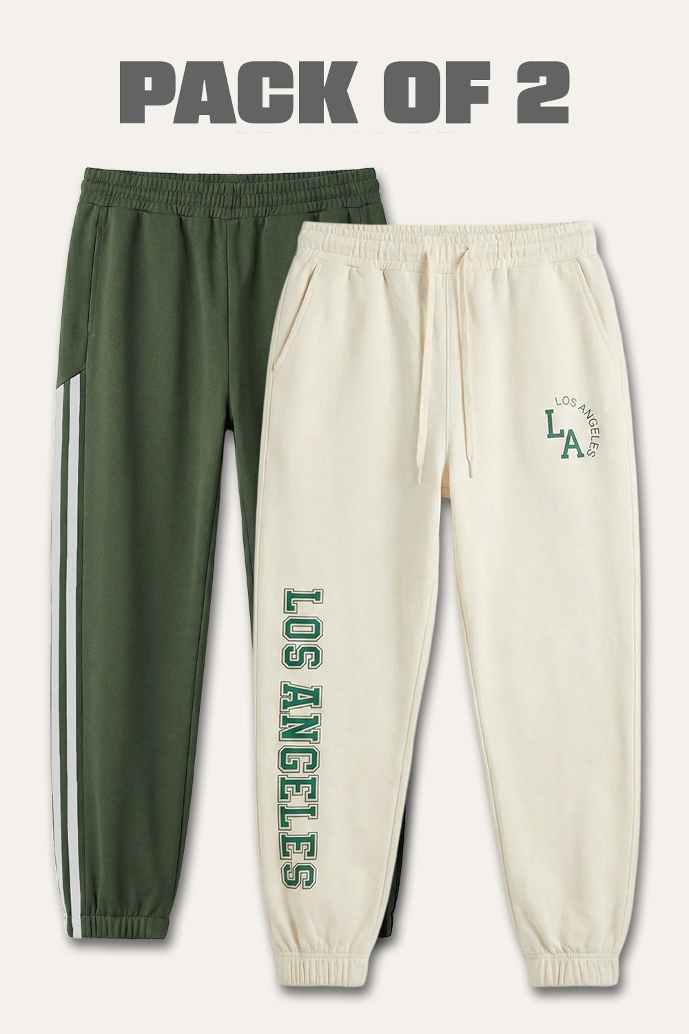 2-Pack Fashion Joggers