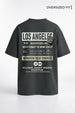 Los Angeles To Barcelona Oversized T-Shirt