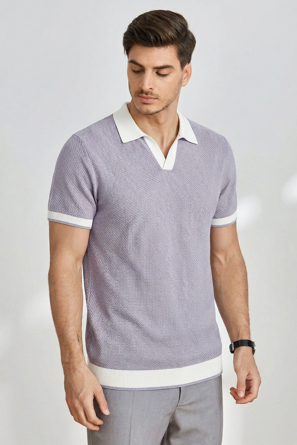 Relaxed Collar Polo
