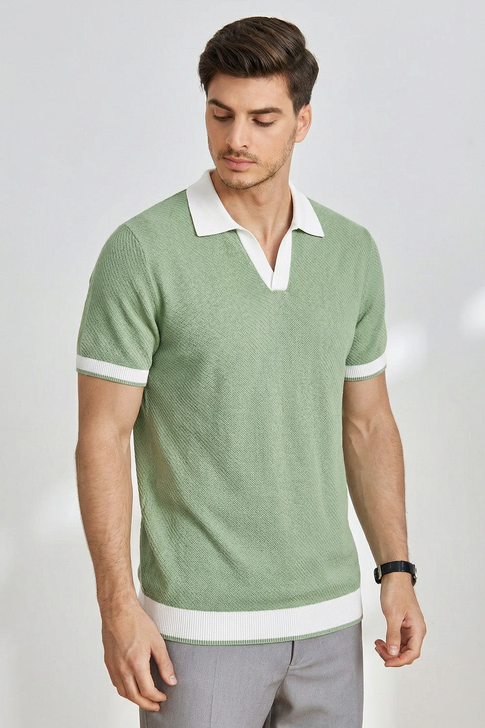 Relaxed Collar Polo