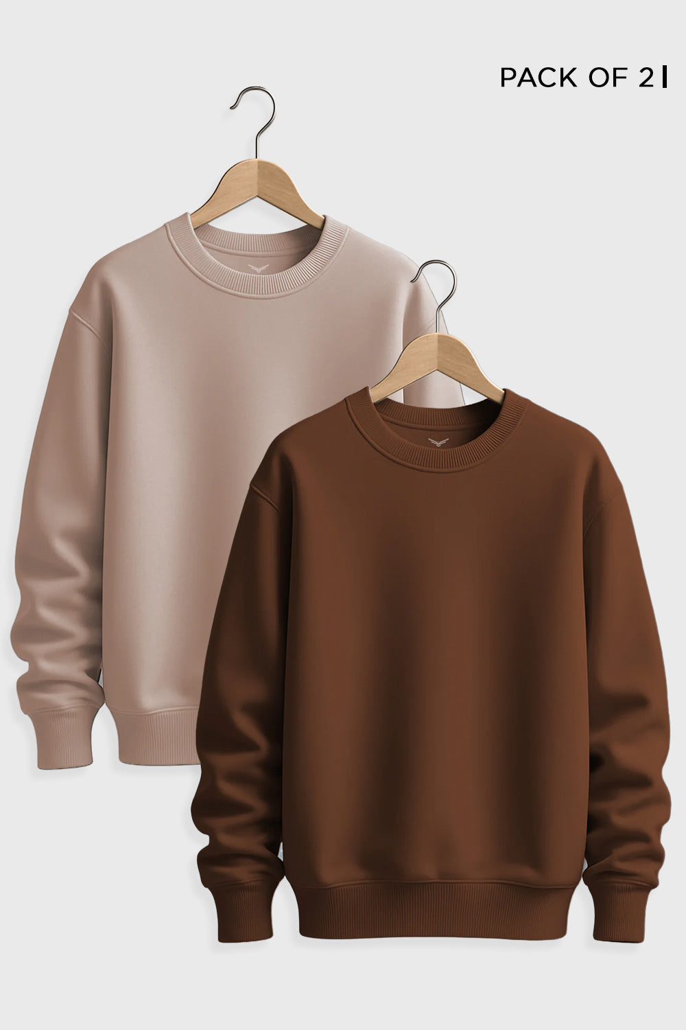 Oversized  Sweatshirt - Pack of 2