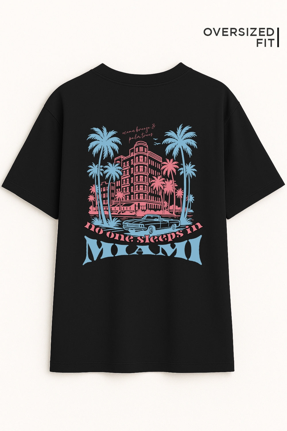 Miami Oversized Fit Women Tee