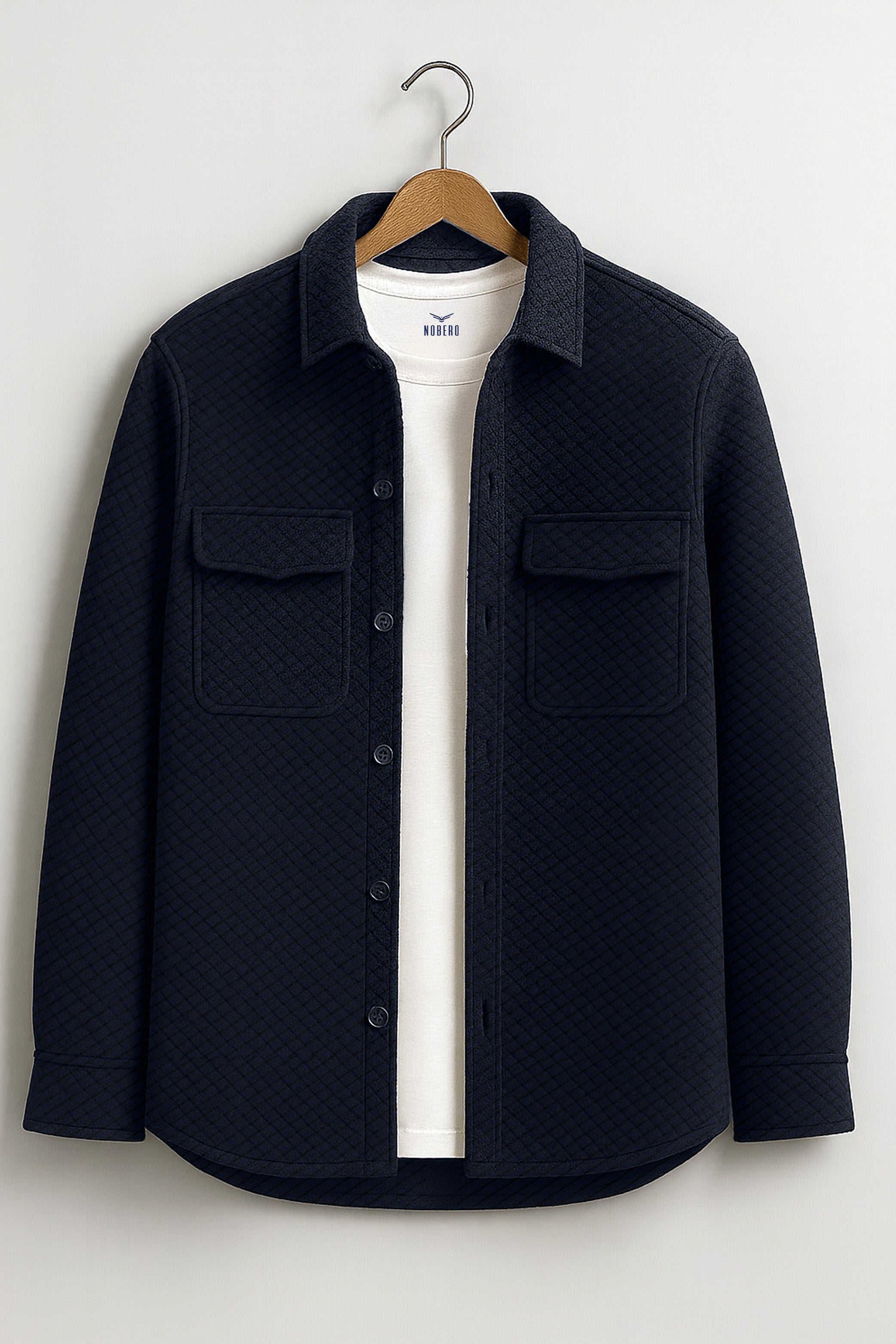 Oversized Textured Shackets