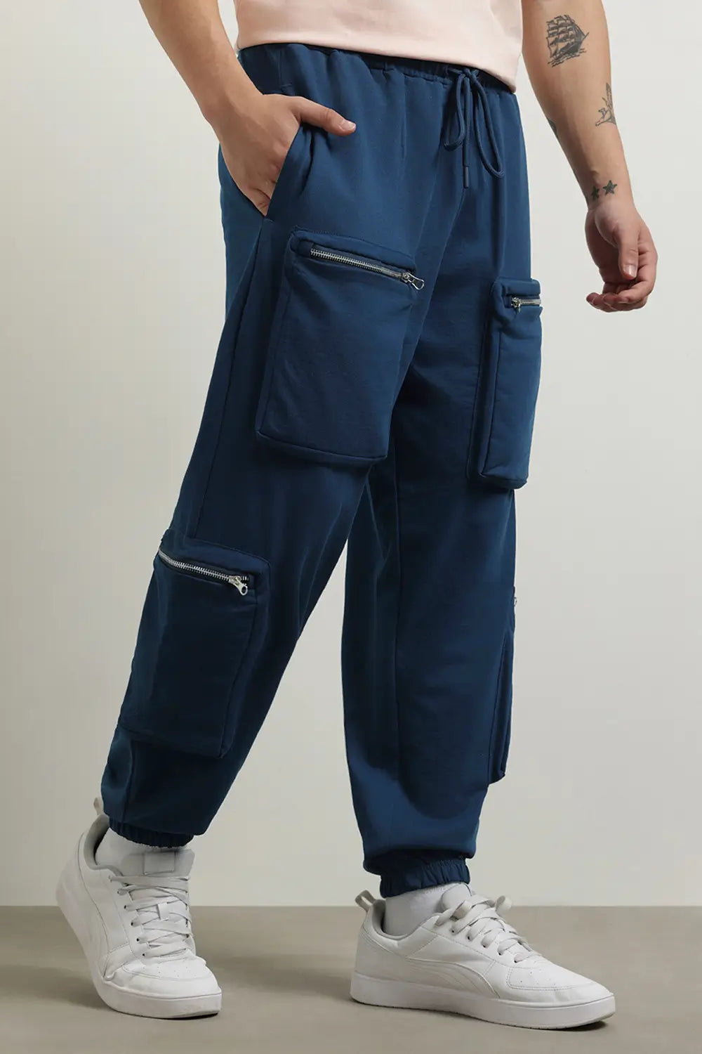 2-Pack Oversized Cargo Pocket Joggers