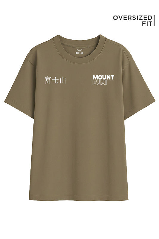 Mount Fuji Oversized Fit Women Tee