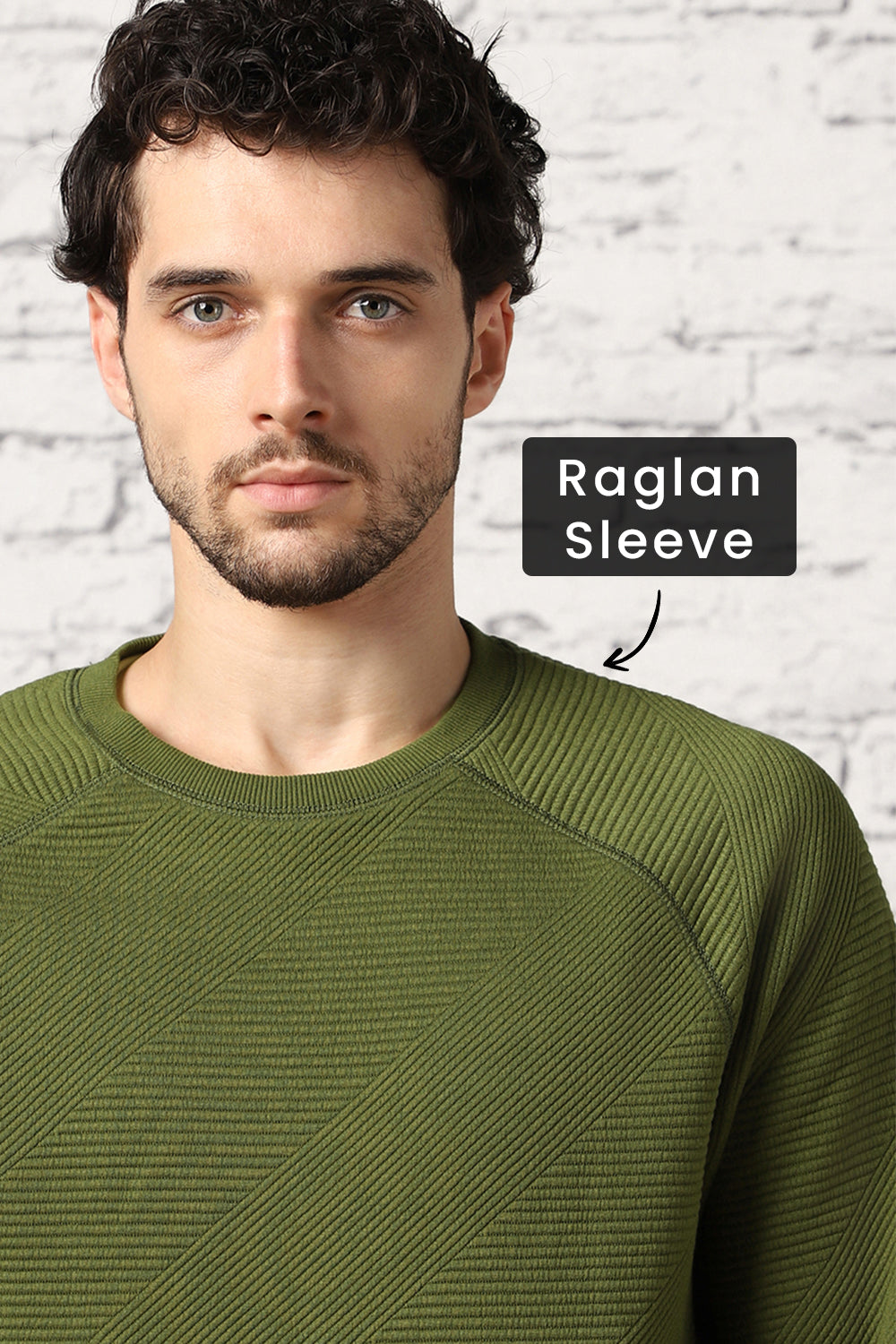 Raglan Quilted Sweatshirts