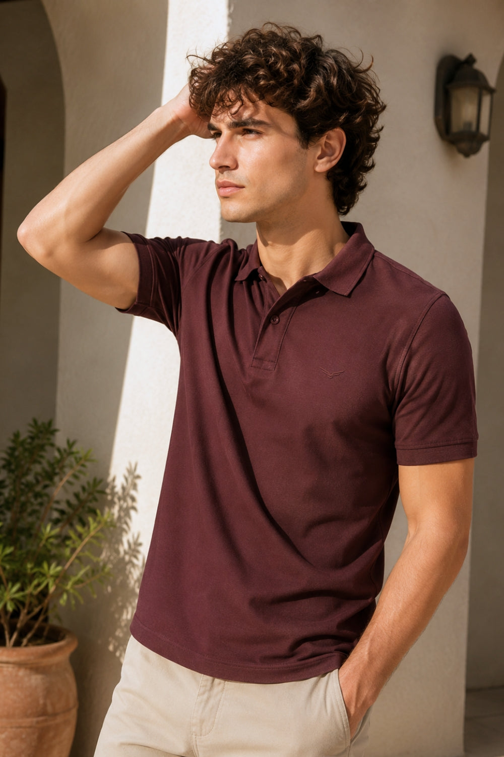 Mercerized Supima Cotton Polo T-Shirt