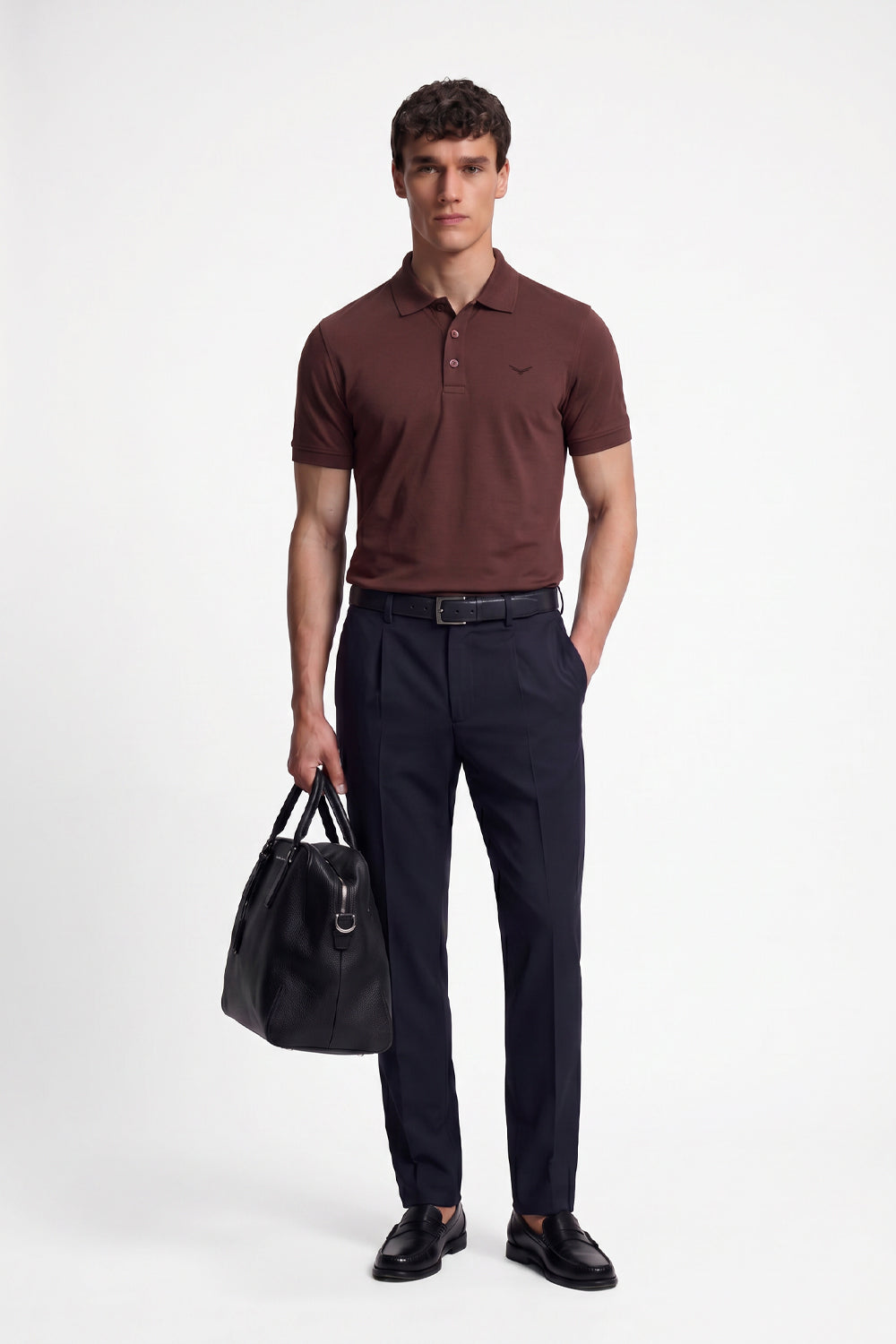 Mercerized Supima Cotton Polo T-Shirt