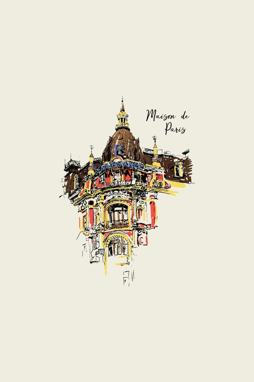 Maison de Paris Classic Fit T-Shirt