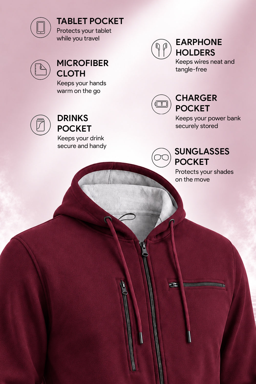 Wanderer - Travel Hoodie