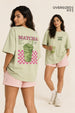 Matcha V2 Oversized Fit Women Tee
