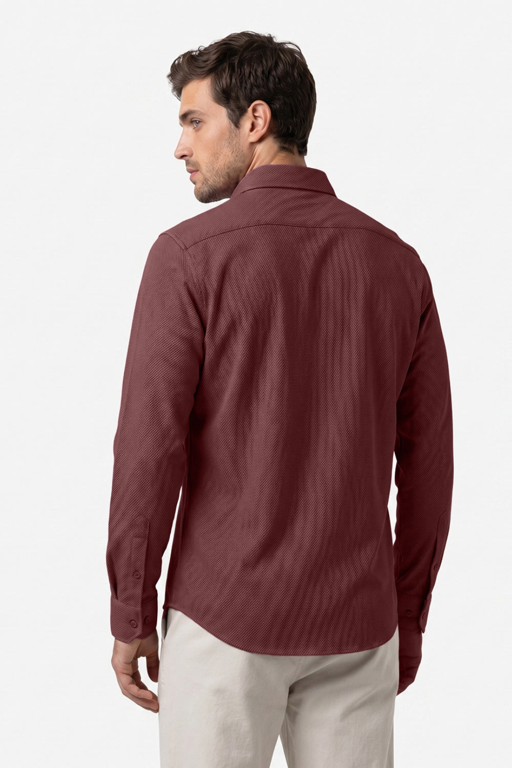 Textured Popcorn Shirt