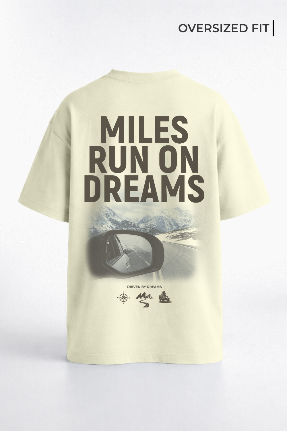 Miles Run On Dreams Oversized T-Shirt