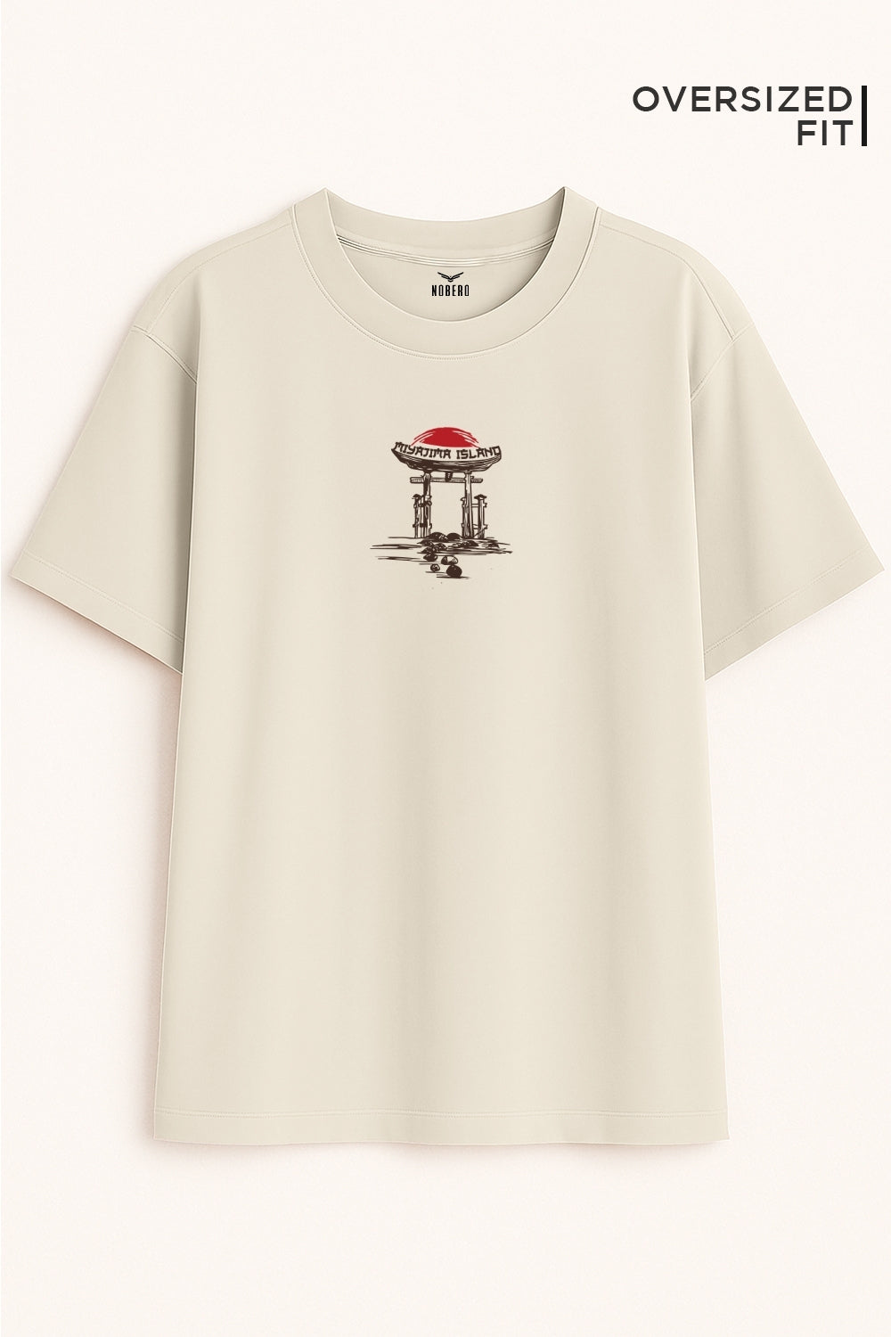 Miyajima Island Oversized Fit Women Tee