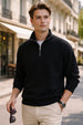Mock Neck  Sweatshirt