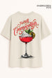 Mocktail Cosmo Oversized Fit Women Tee