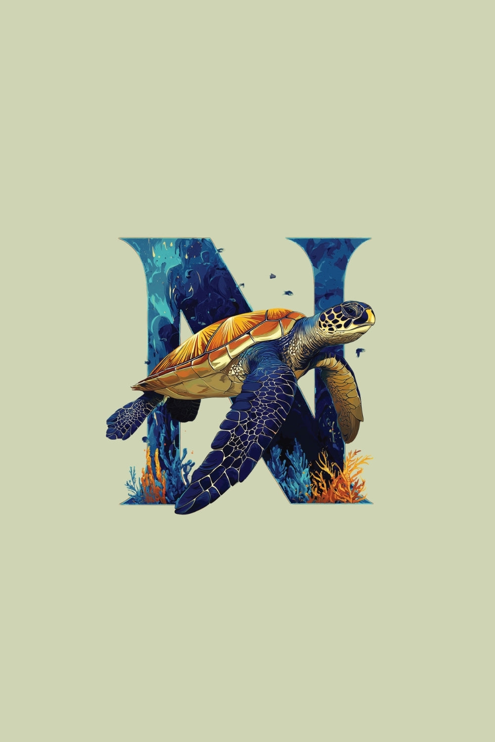 N-Turtle Classic Fit T-Shirt