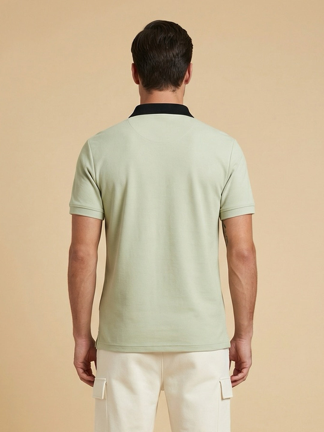 Zip Terry Polo T-Shirt