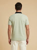 Zip Terry Polo T-Shirt