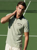 Zip Terry Polo T-Shirt