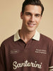 Santorini Oversized Polo T-Shirt