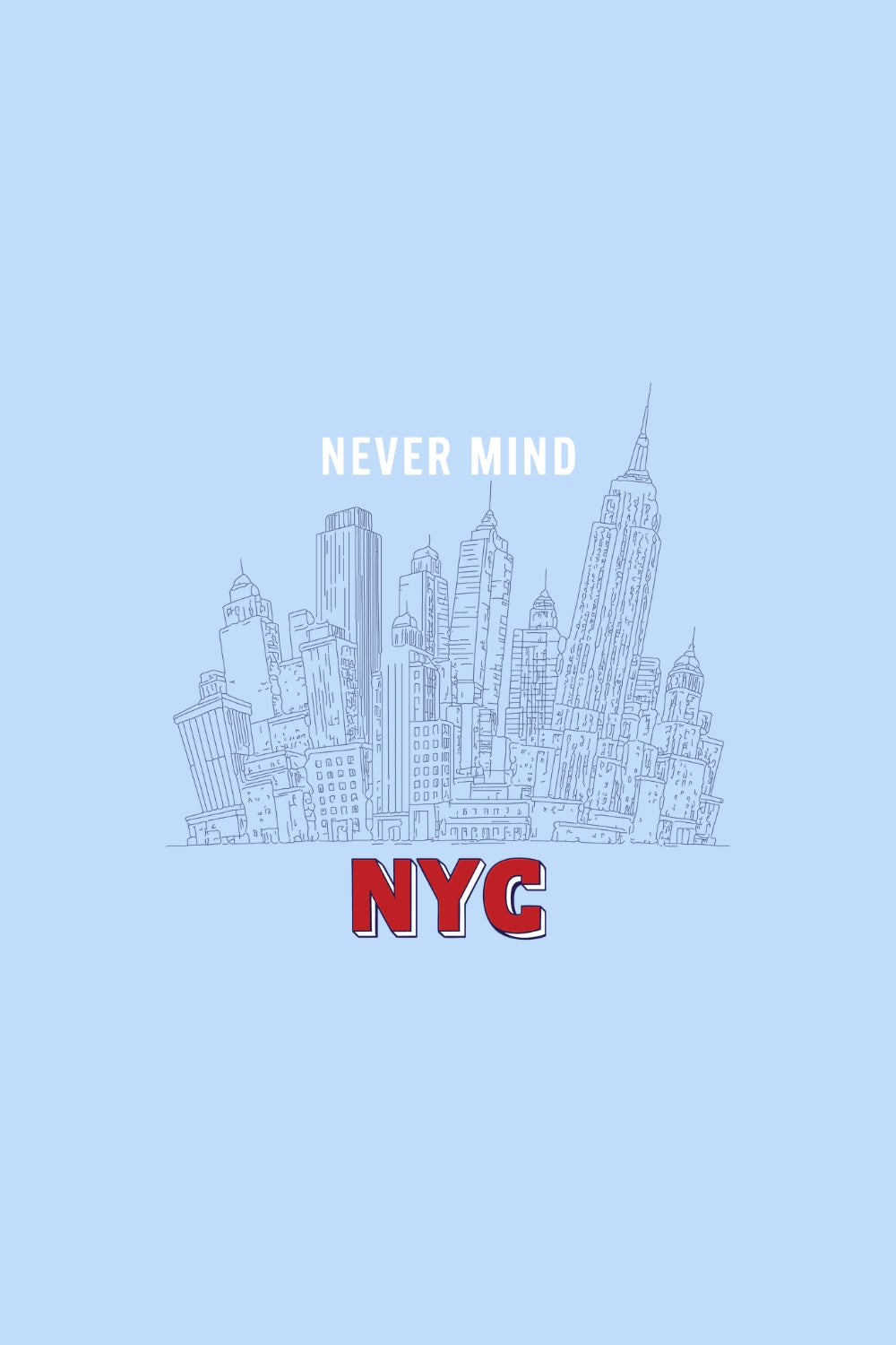 Nevermind NYC Women Classic Fit Tee