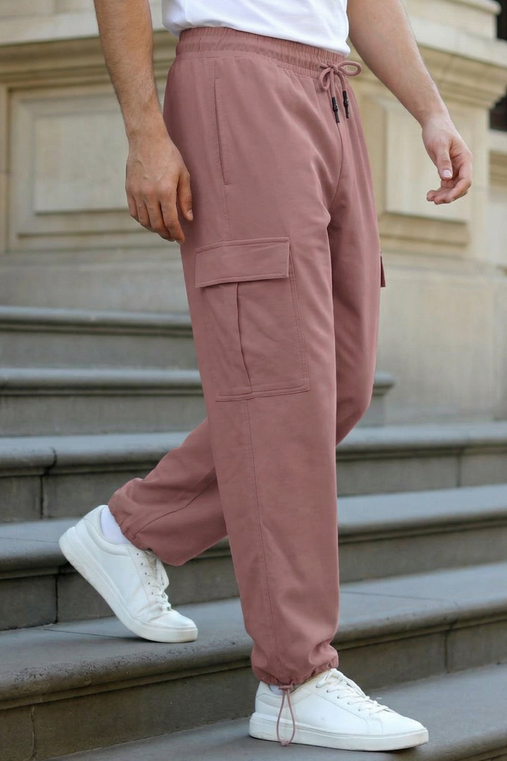 Relaxed Fit Cargo Joggers