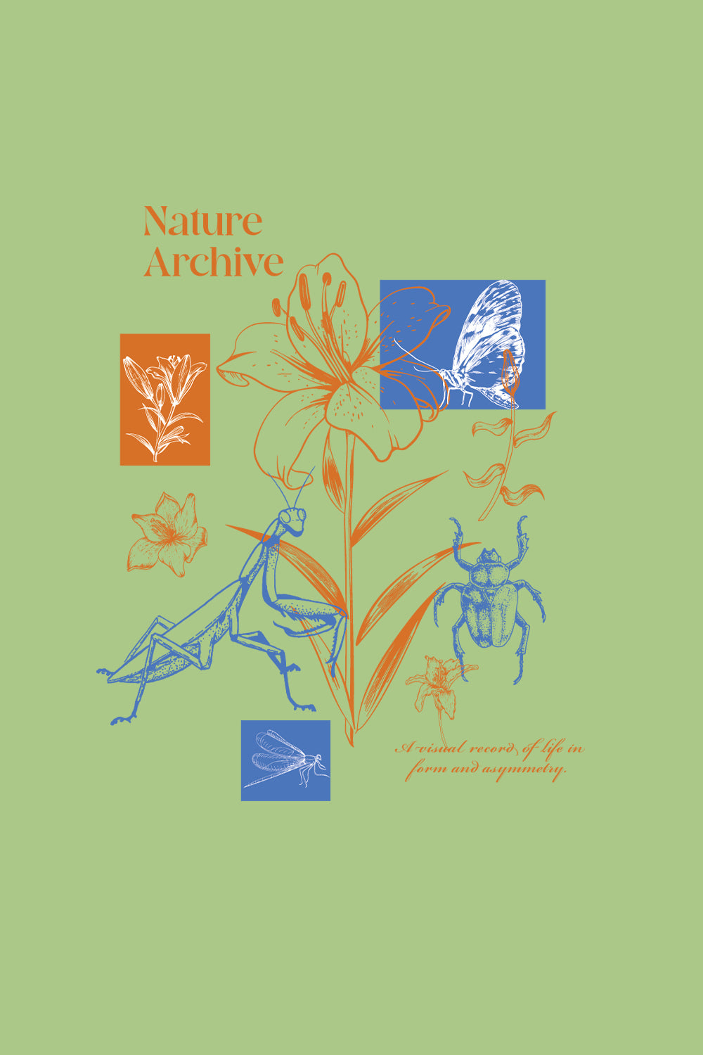 Nature Archive Oversized Sweatshirt