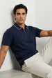 Zip Collar Polo T-Shirt