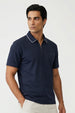 Zip Collar Polo T-Shirt