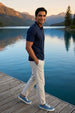 Zip Collar Polo T-Shirt