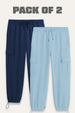 2-Pack Relaxed Fit Cargo Joggers