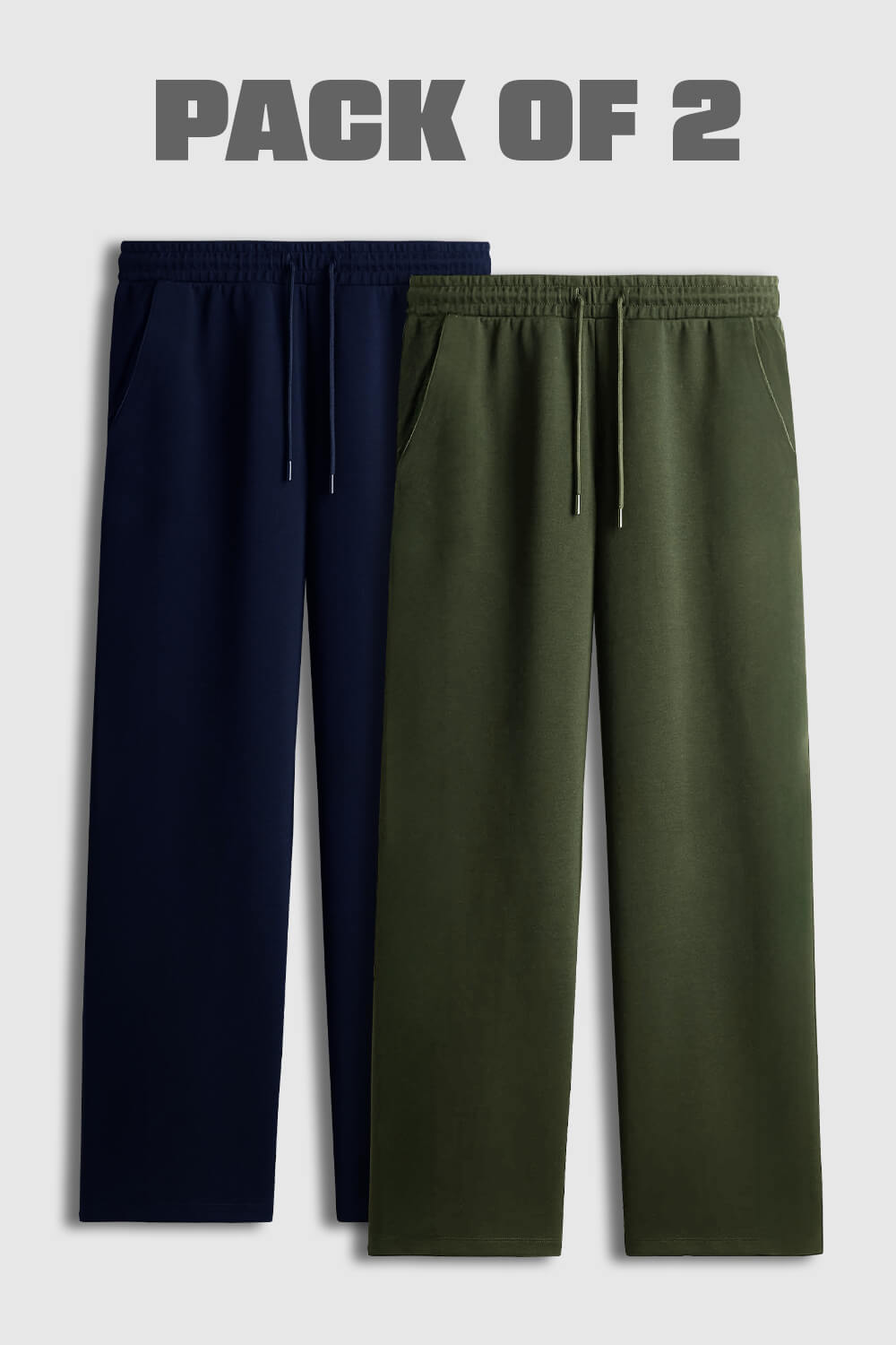 2-Pack Classic Straight Fit Joggers