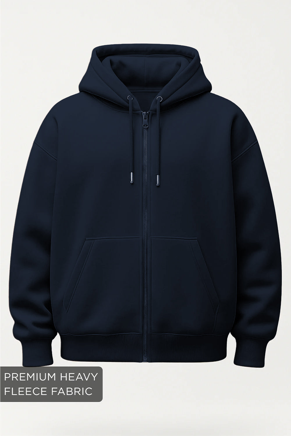 Premium Heavy-Fleece Zipper Hoodie