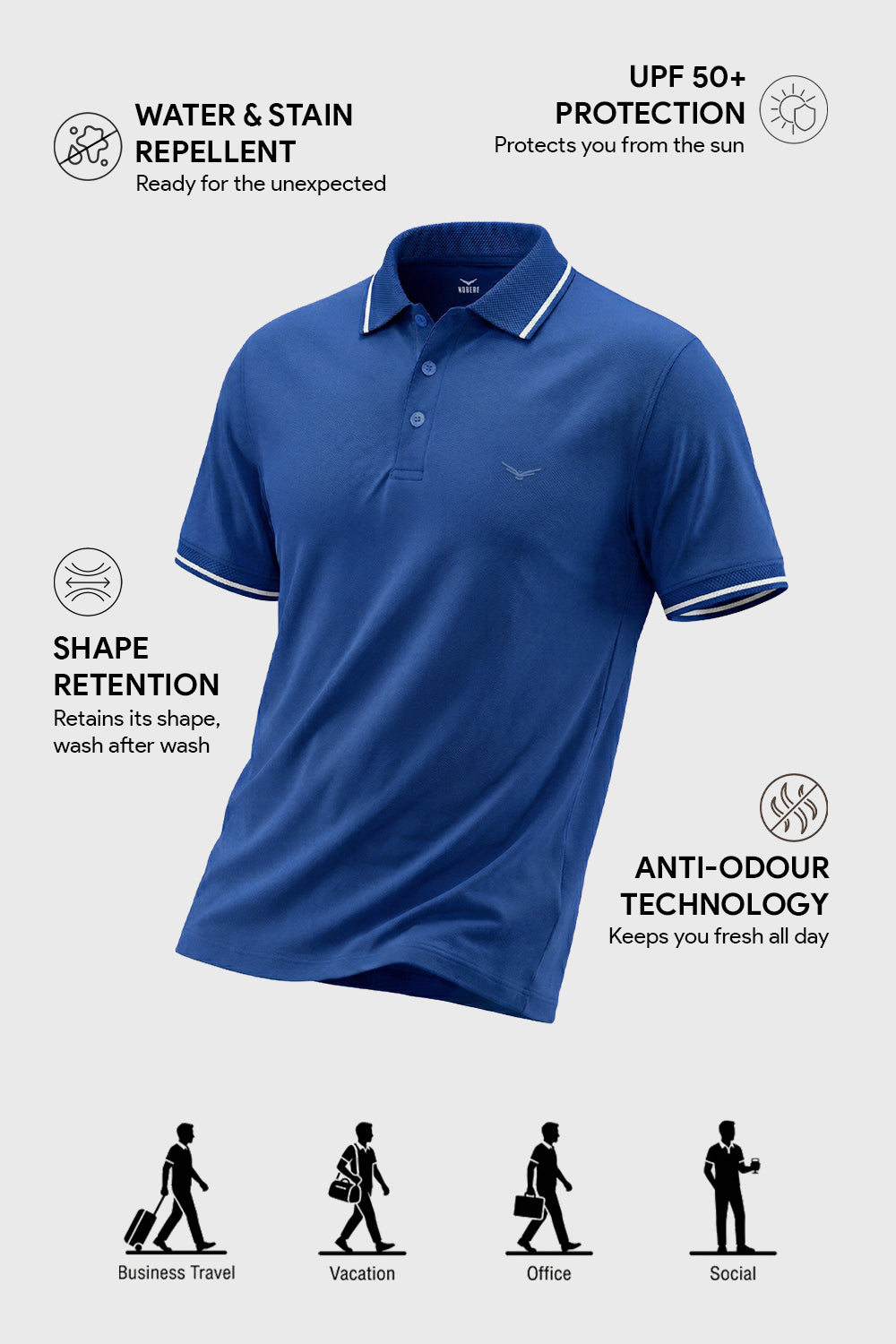 Travel Polo T-Shirt