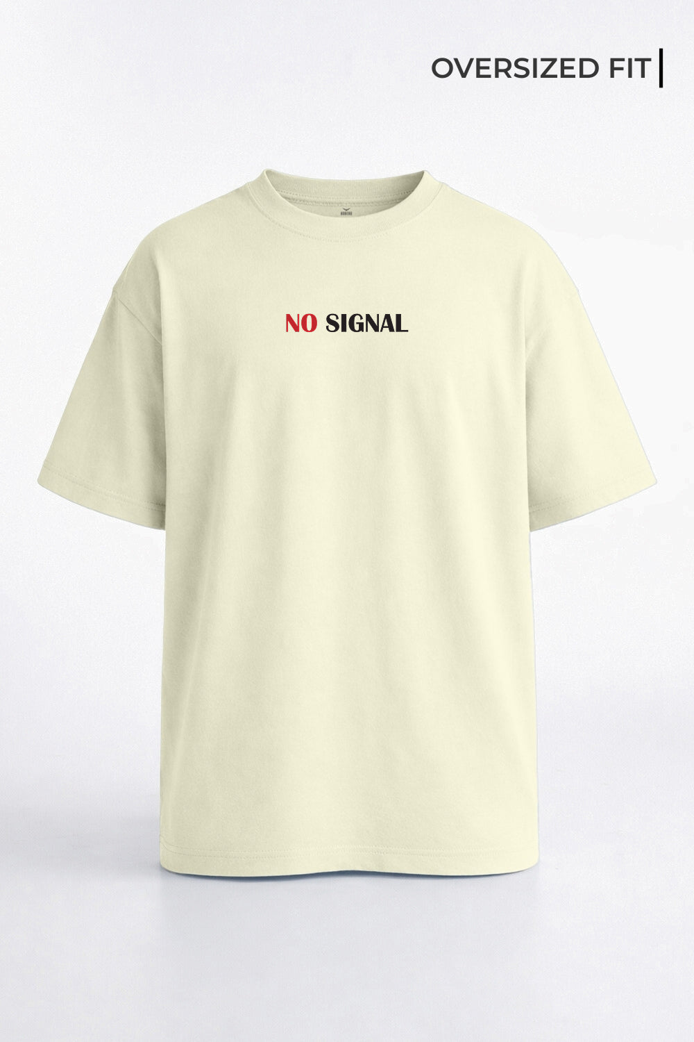 No Signal-Disconnected Oversized T-Shirt