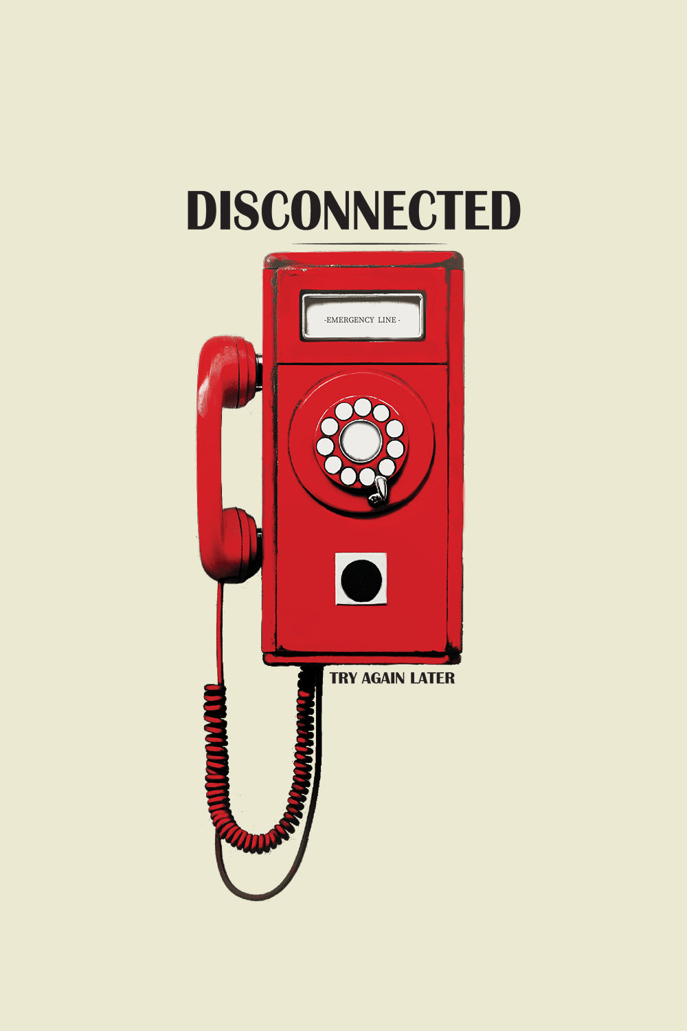 No Signal-Disconnected Oversized T-Shirt