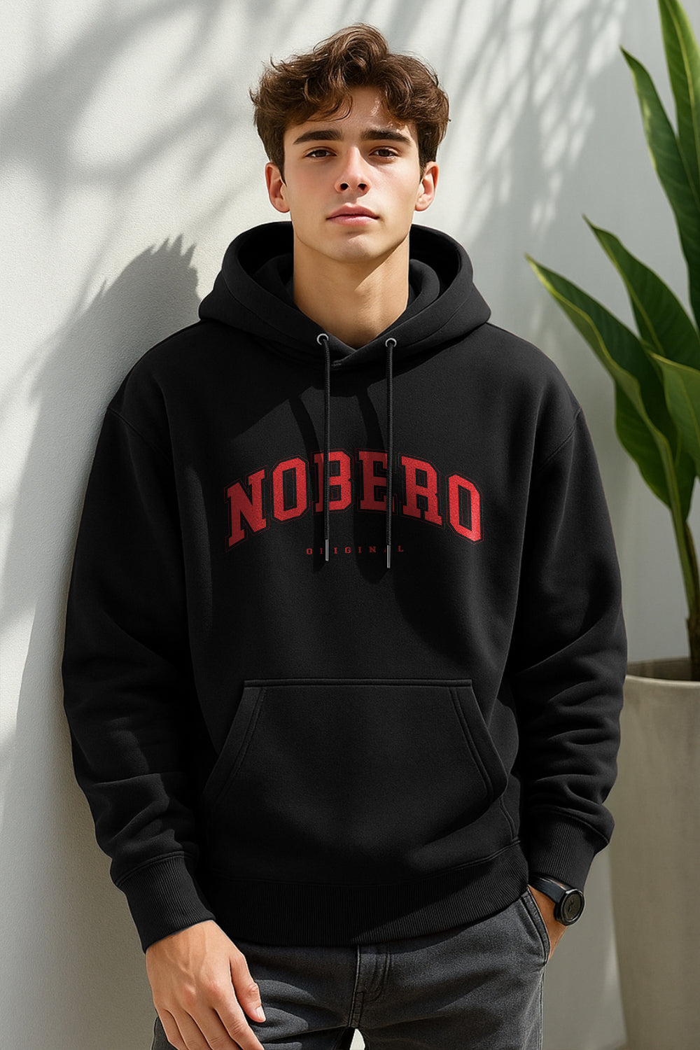 Nobero Original - Black Oversized Hoodie