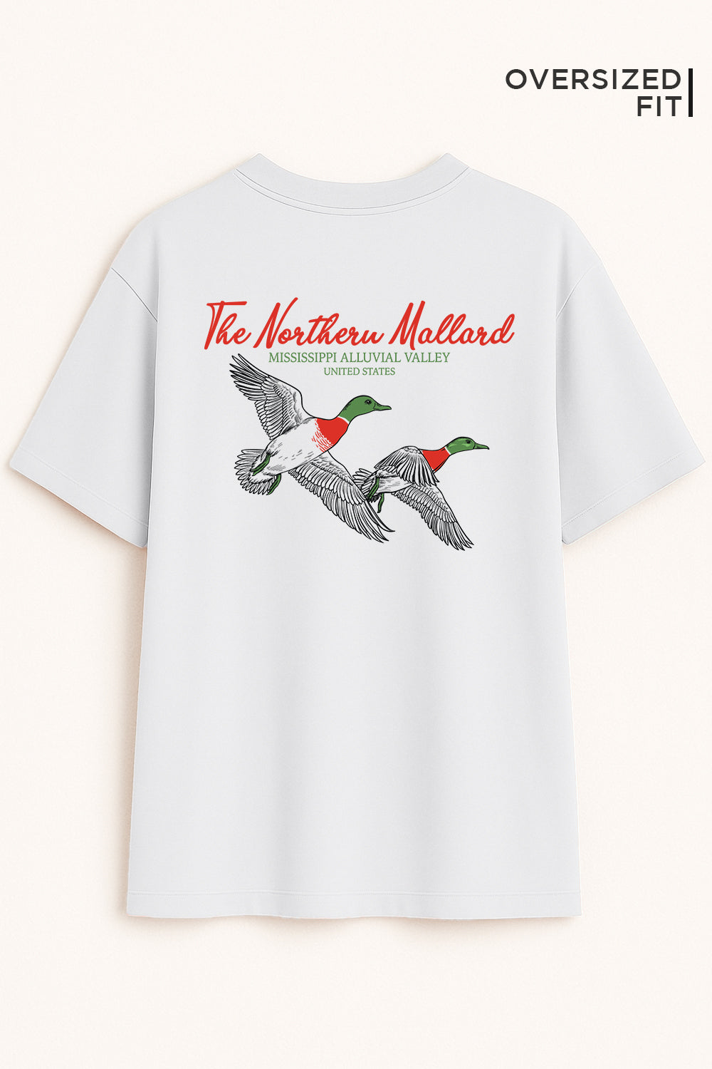 The Northern Mallard Oversized Fit Women Tee